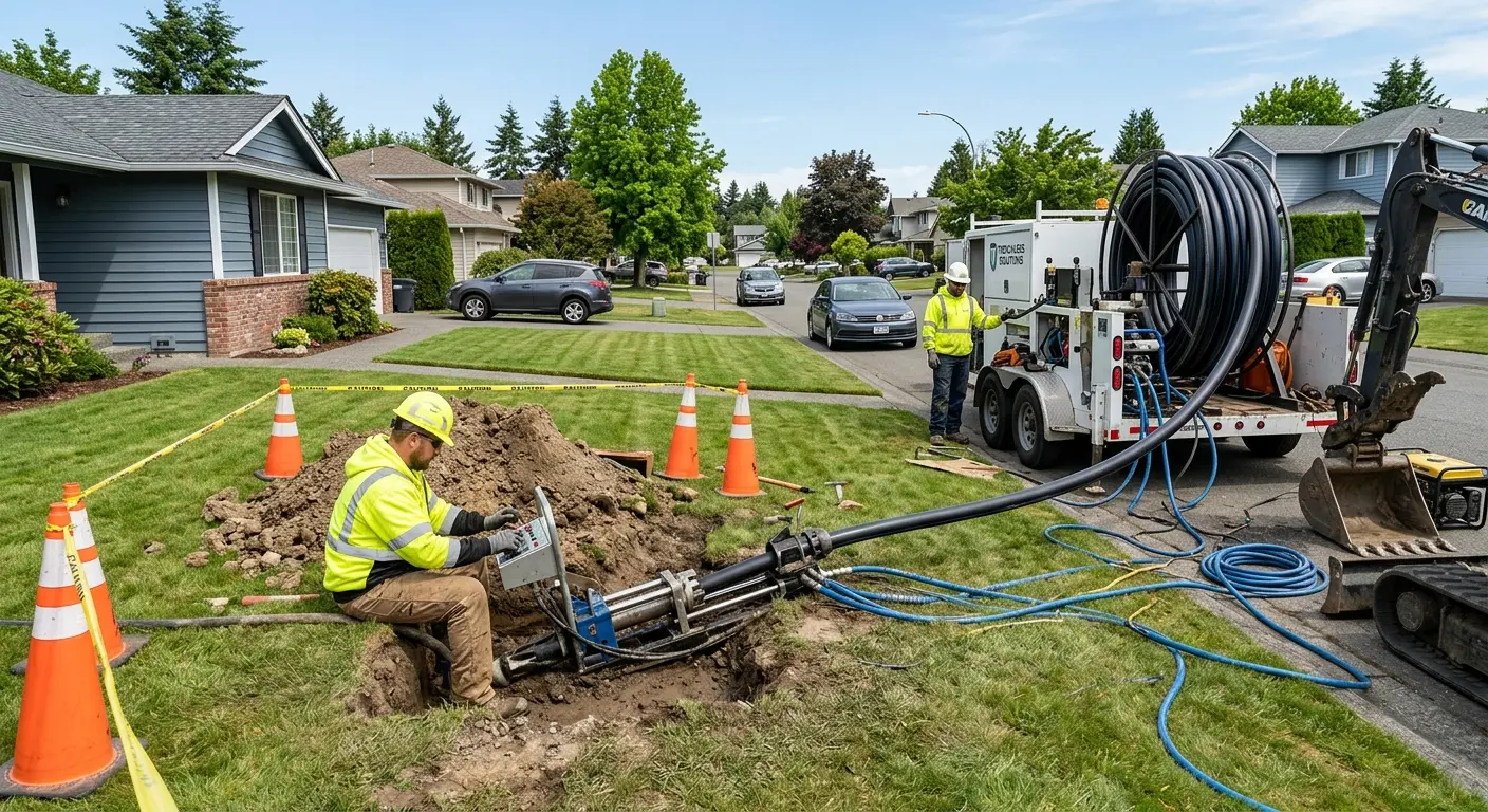 Sewer Line Repair in Woonsocket, RI